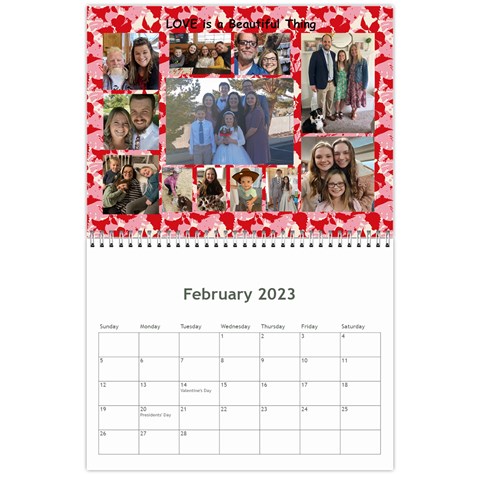 Christmas 2022 Calendar By Debbie Feb 2023