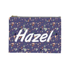  Personalized Pattern Seamless Terrazzo - Cosmetic Bag (Large)