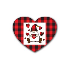 Mini Guy - Rubber Coaster (Heart)