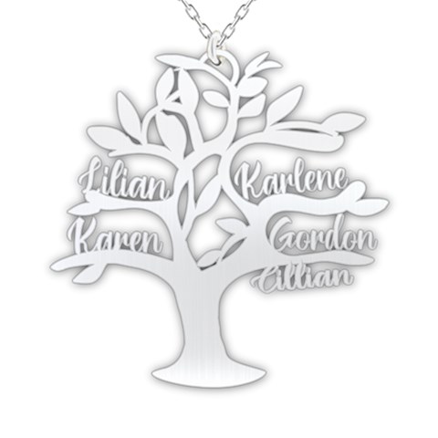 Personalized Name Family Tree 4 Front