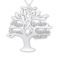 Personalized Name Family Tree 4-5 People