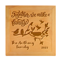 Personalized Together We Make A Family Name