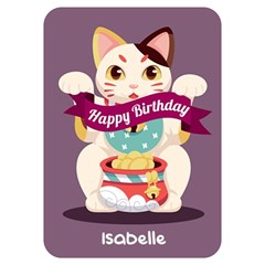 Birthday - Invitation Card 5  x 7  (Rounded)