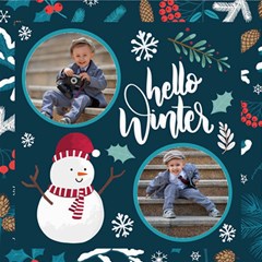 Personalized Hello Winter