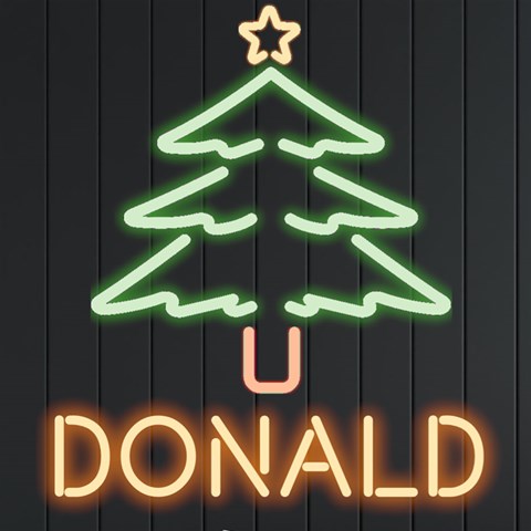 Personalized Christmas Tree Name By Joe Front