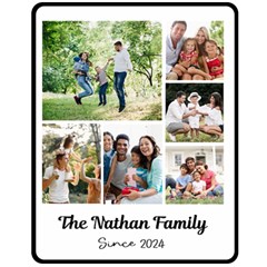 Family Name Medium Blanket - Fleece Blanket (Medium)