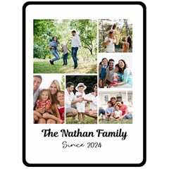 Family Name Large Blanket (4 styles) - Fleece Blanket (Large)