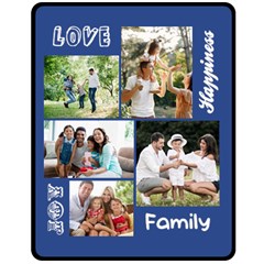 Personalized Family Medium Blanket (4 styles) - Fleece Blanket (Medium)