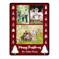 Christmas Family Small Blanket (4 styles) - Fleece Blanket (Small)