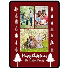 Christmas Family Large Blanket (4 styles) - Fleece Blanket (Large)