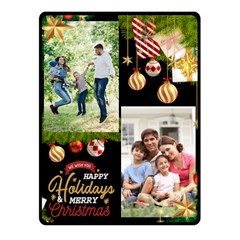 Christmas Family Small Blanket (4 styles) - Fleece Blanket (Small)