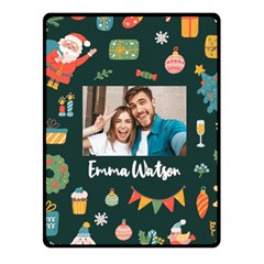 Personalized Christmas Small Blanket - Fleece Blanket (Small)