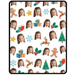 Christmas Photo Medium Blanket (4 styles) - Fleece Blanket (Medium)