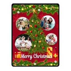 Christmas Tree Photo Small Blanket (4 styles) - Fleece Blanket (Small)