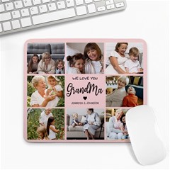 We Love You Family Photo Mousepad - Collage Mousepad