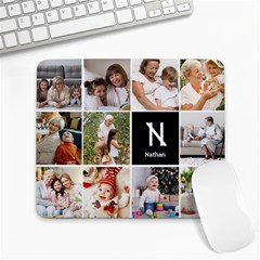 Initial Collage Photo Mousepad - Collage Mousepad