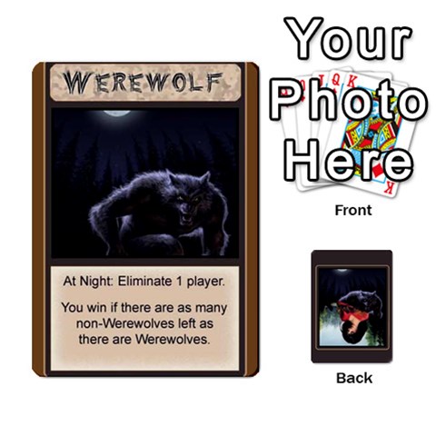 Werewolf By Lee Smith Front - Spade8