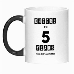 Couple Anniversary Photo Name Mug