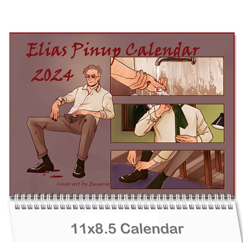 Elias Pinup Calendar By Davesprite The Hero Cover