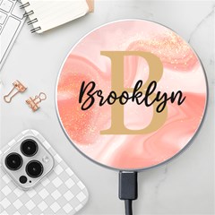 Personalized Initial Name Wireless Fast Charger