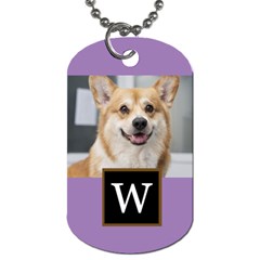 Photo Initial Dog Tag