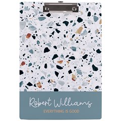 Marble Name Acrylic Clipboard