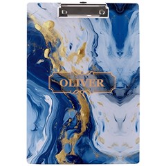 Marble Name Acrylic Clipboard