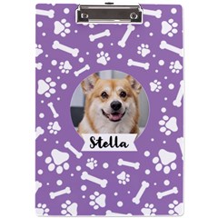 Pet Name Acrylic Clipboard