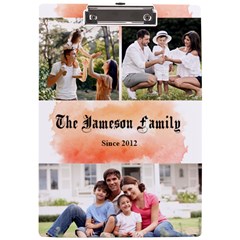 3 Photo Acrylic Clipboard