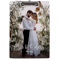 Photo And Text Acrylic Clipboard