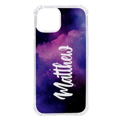 Personalized Galaxy Name Phone Case - iPhone 14 TPU UV Print Case