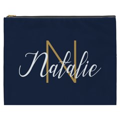 Personalized Initial Name Cosmetic Bag