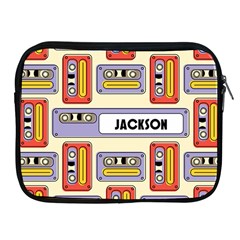 Cassette Tape Personalised Name (2 styles) - Apple iPad Zipper Case