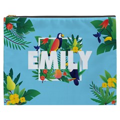 Personalized Summer Tropical Name Cosmetic Bag (7 styles) - Cosmetic Bag (XXXL)