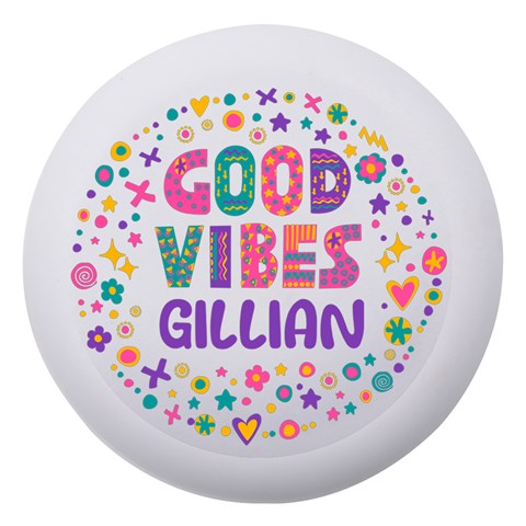 Personalized Good Vibes Name Dento Box By Joe Front