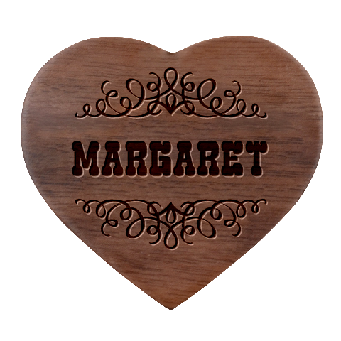 Personalized Name Heart Wood Jewelry Box By Joe Front