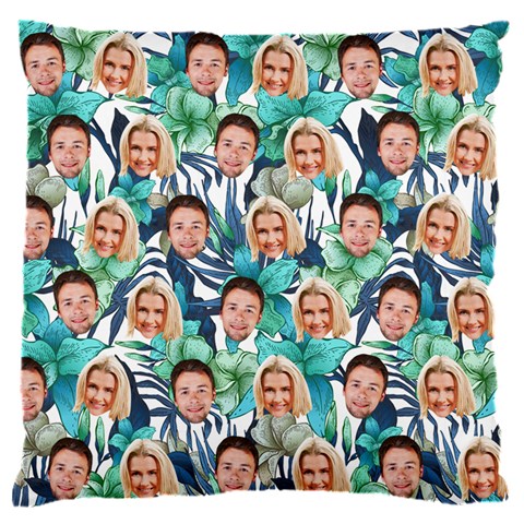 Personalized Couple Many Faces Hawaii Cushion By Joe Back