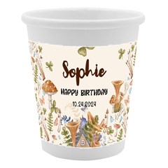 Personalized Fairytale Name Paper Cup - 250ml Disposable Paper Cup