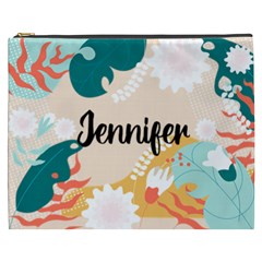 Personalized Flower Names Cosmetic Bag (7 styles) - Cosmetic Bag (XXXL)
