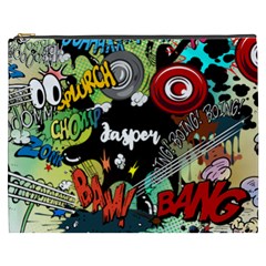 Personalized Comics Style Name Cosmetic Bag (7 styles) - Cosmetic Bag (XXXL)