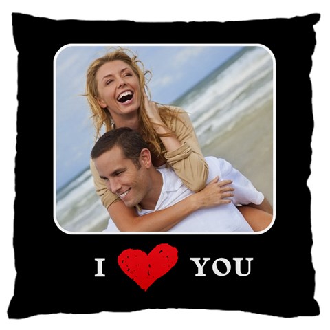 Personalized Photo I Love You By Wanni Back