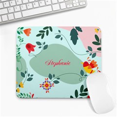 Spring Flower Name Mousepad