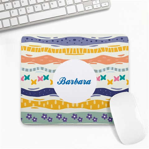 Stripe Pattern Mousepad By Katy 9.25 x7.75  Mousepad - 1