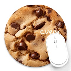 Personalized Cookies Name Round Mousepad