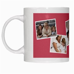 Personalized 4 Photo Family Name Any Text Mug