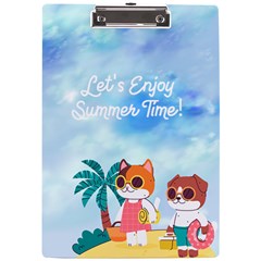 Personalized Cat Dog Name A4 Acrylic Clipboard