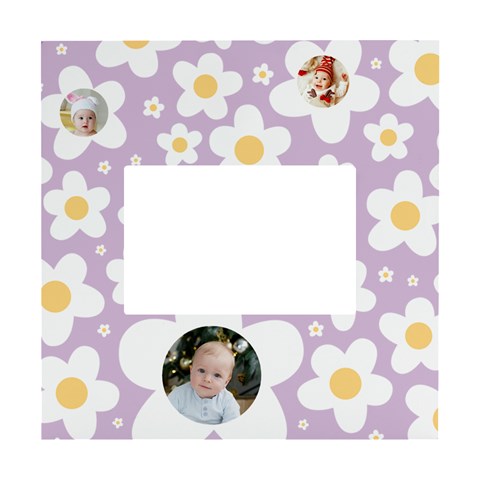 Personalized Photo Floral Pattern Box Photo Frame By Joe Front