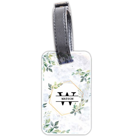 Personalized Initial Name Any Text Luggage Tag By Joe Front