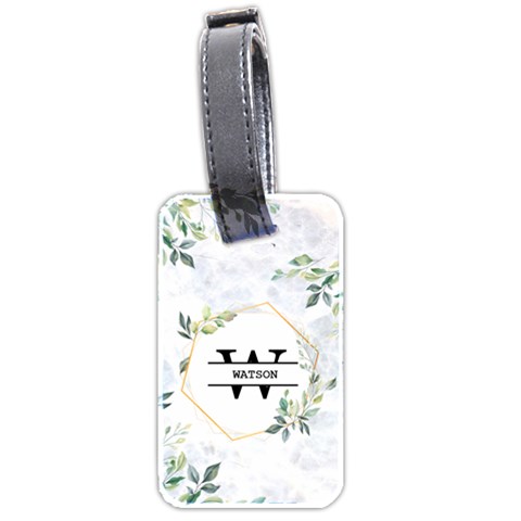 Personalized Initial Name Any Text Luggage Tag By Joe Back