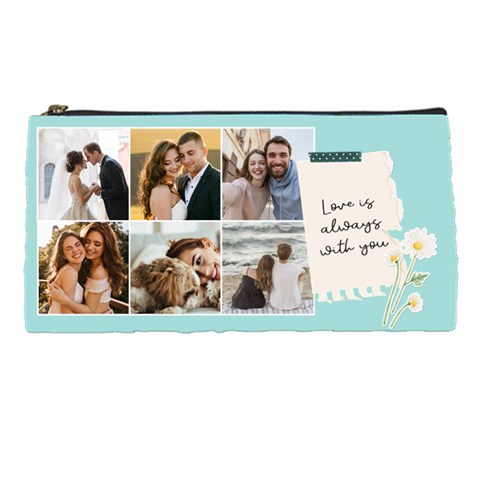 Personalized Memo Style Photo Pencil Case By Katy Front